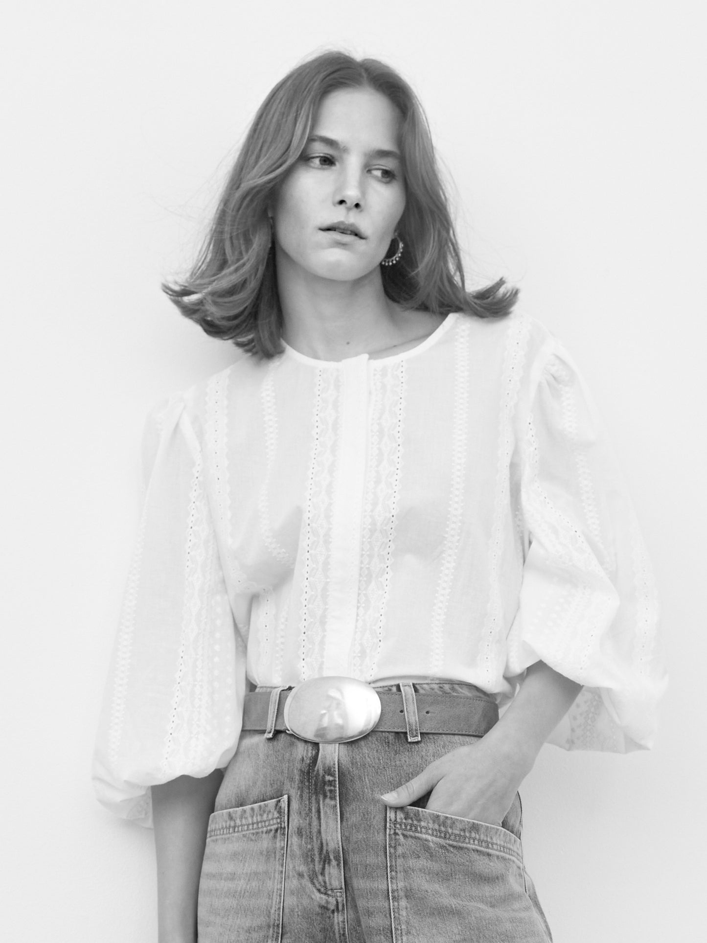 Leah Shirt - White