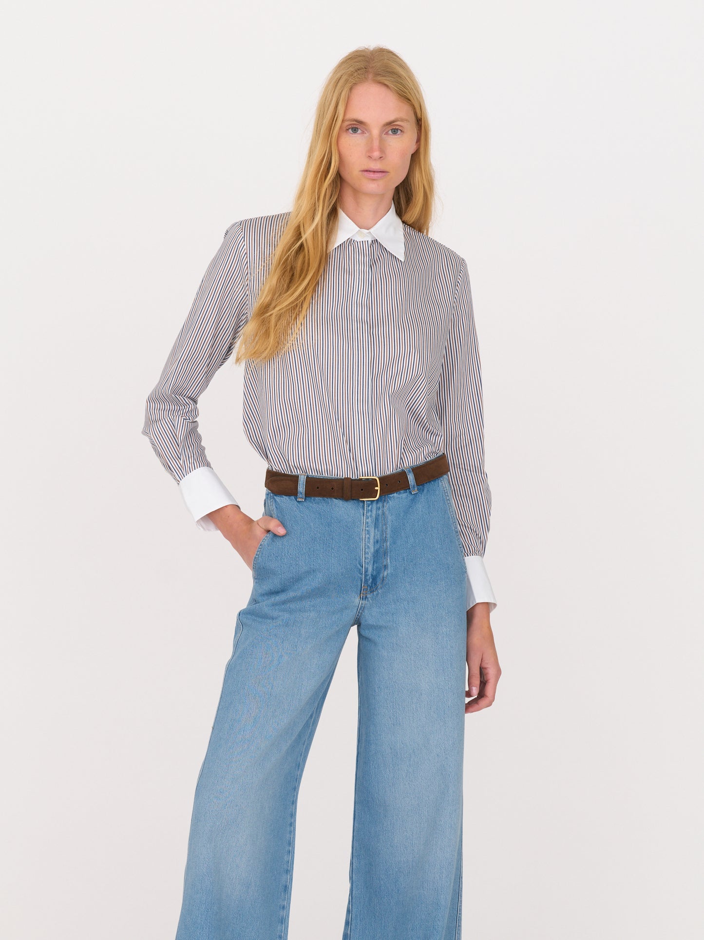 Beckett Wide Leg Jean - Light Wash