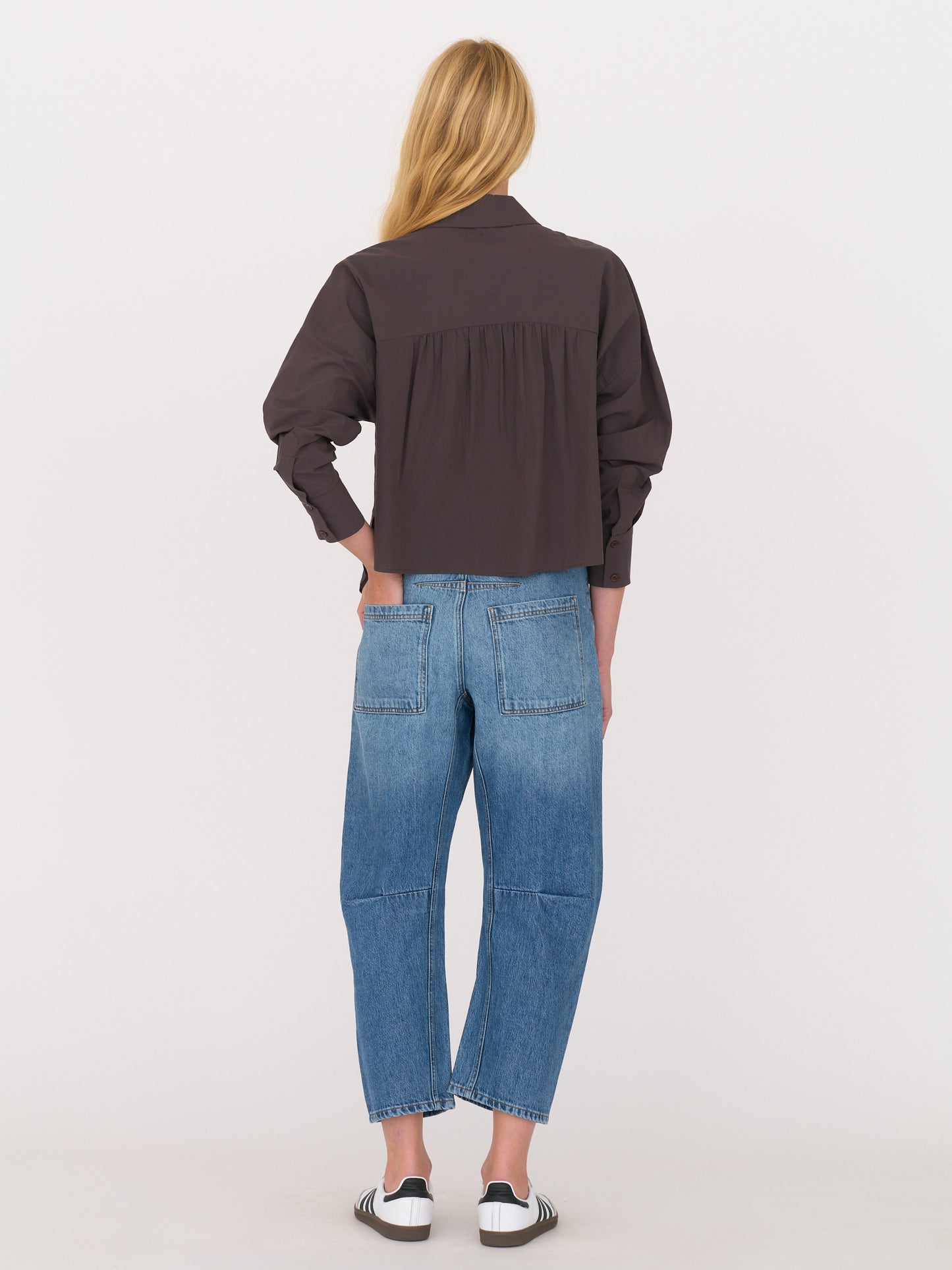 Esme Shirt — Chocolate