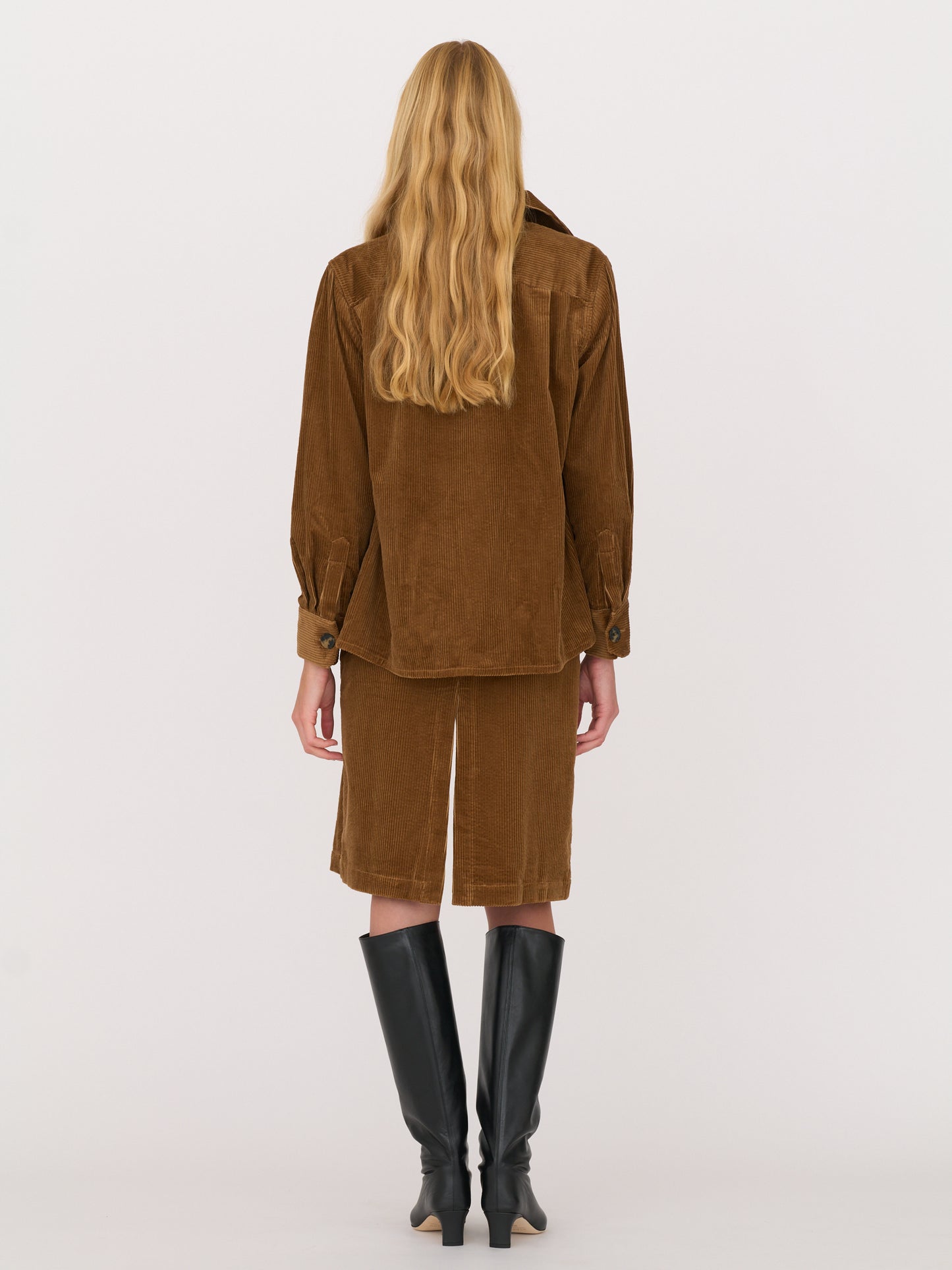 Brea Jacket— Japanese Wide-Wale Corduroy Camel