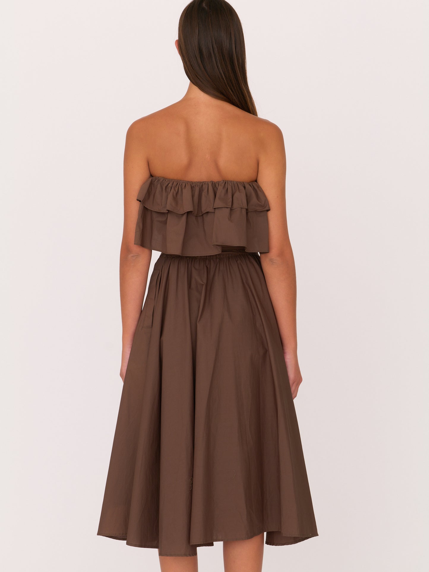 Brie Dress - Chocolate Brown