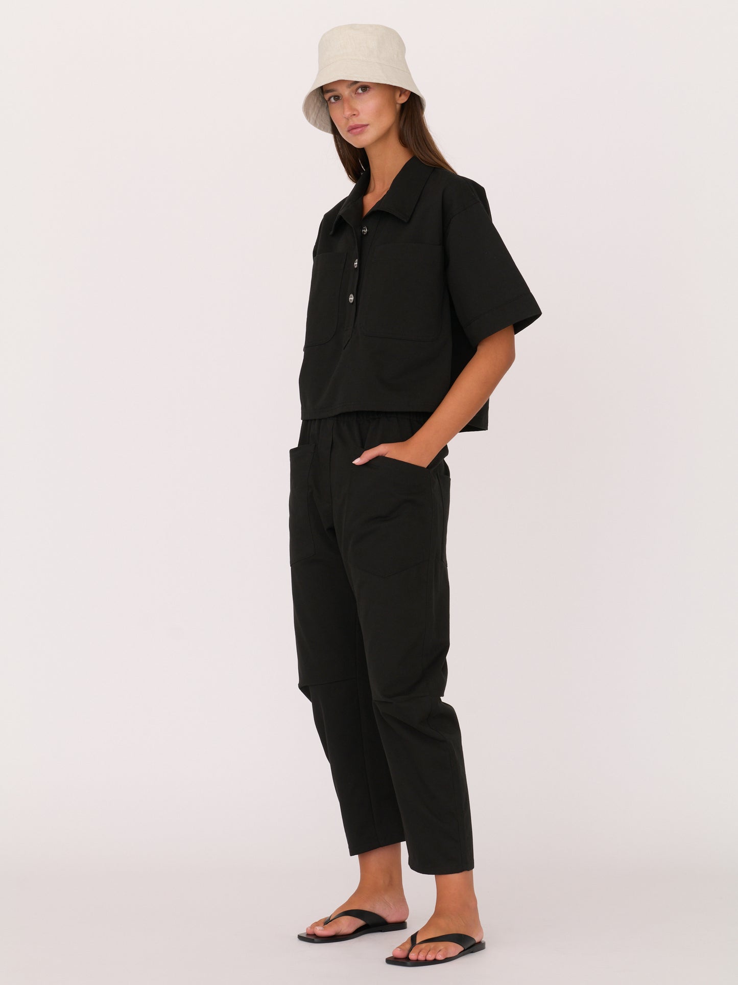 Travis Pant — Black Twill