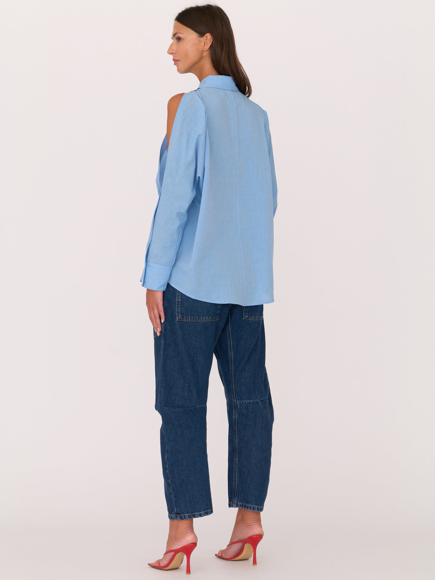 Shay Button up Shirt - Blue