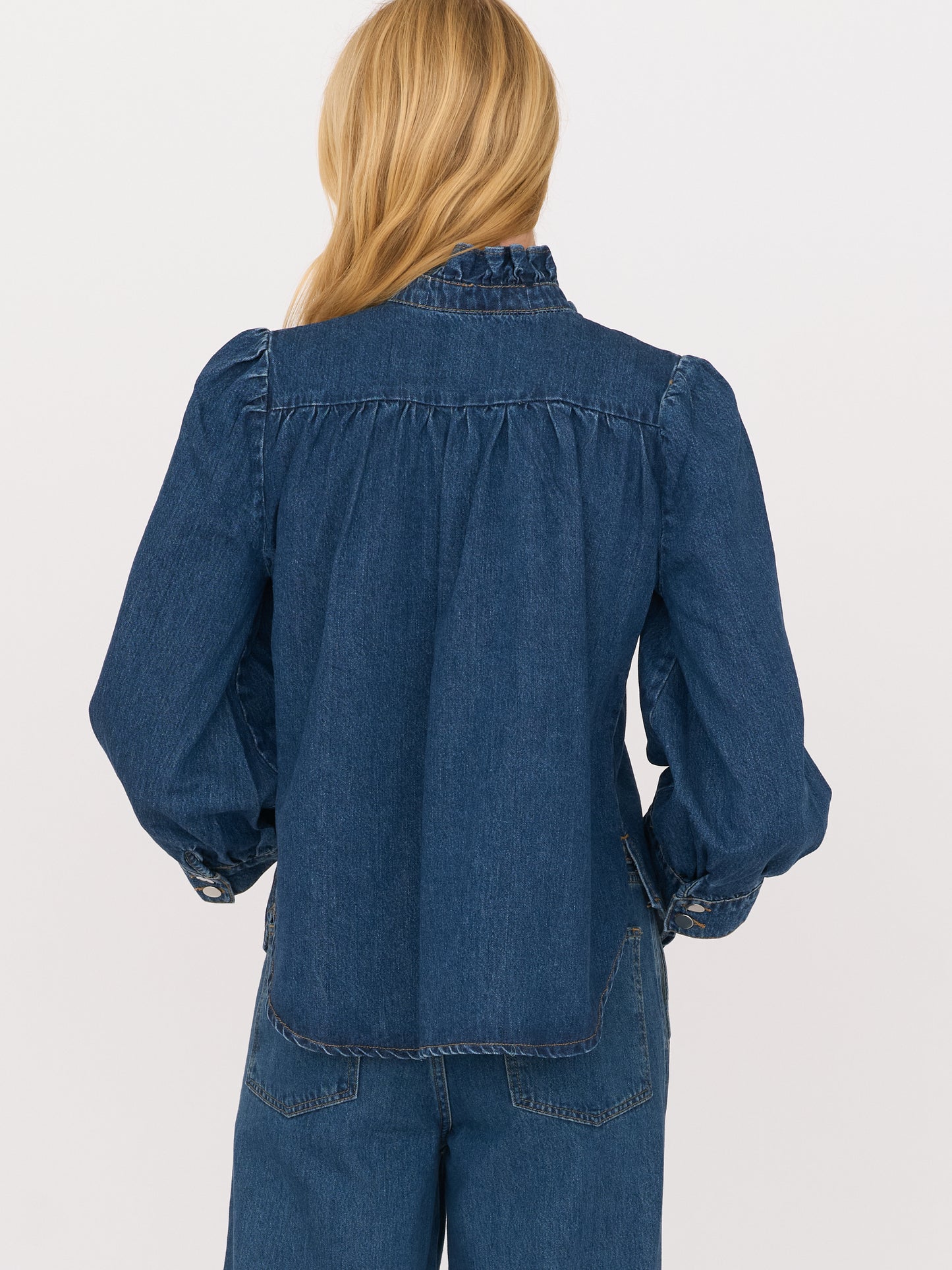Rene Shirt - Dark Wash Denim