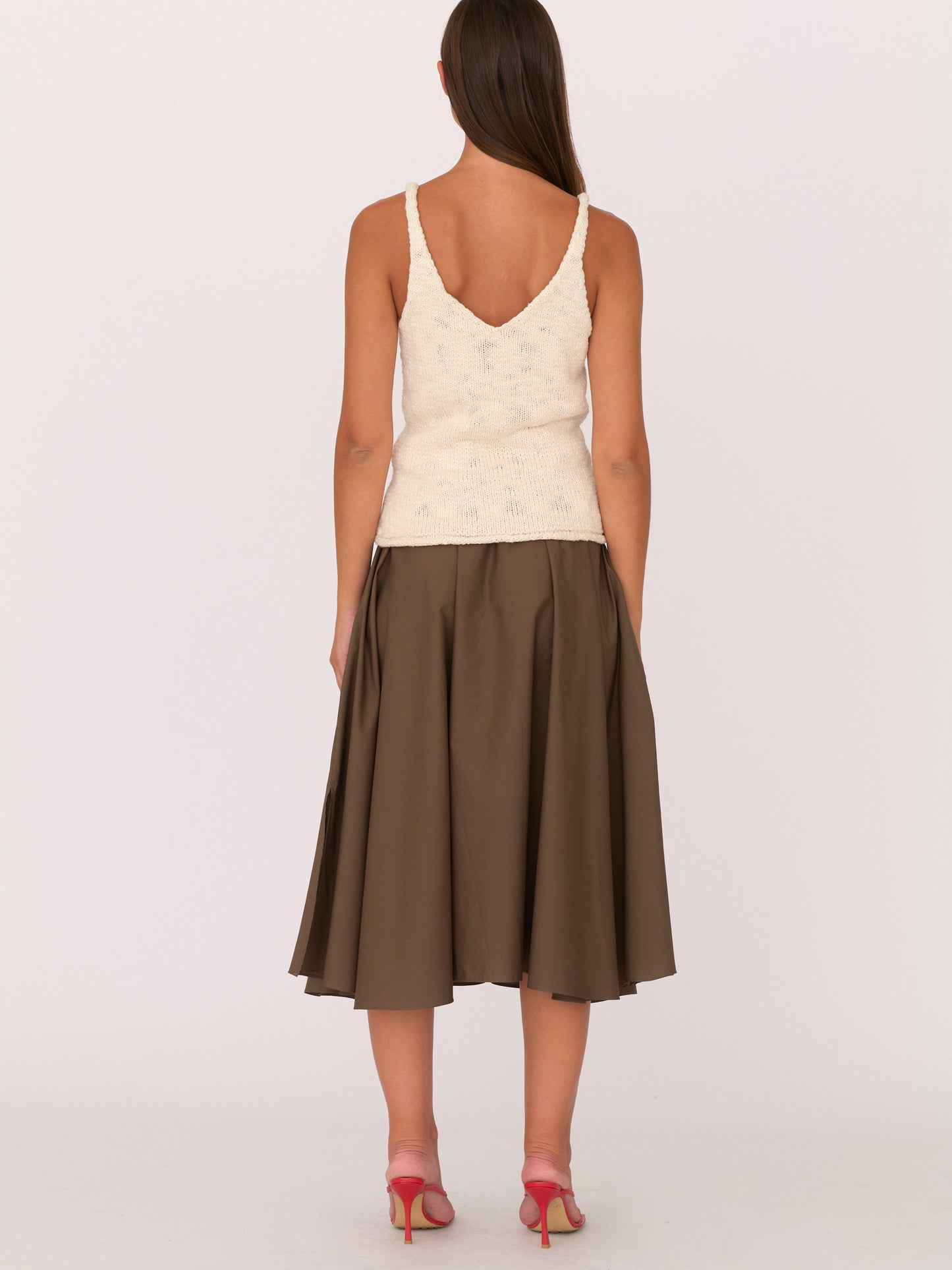 Angie Skirt - Chocolate Brown