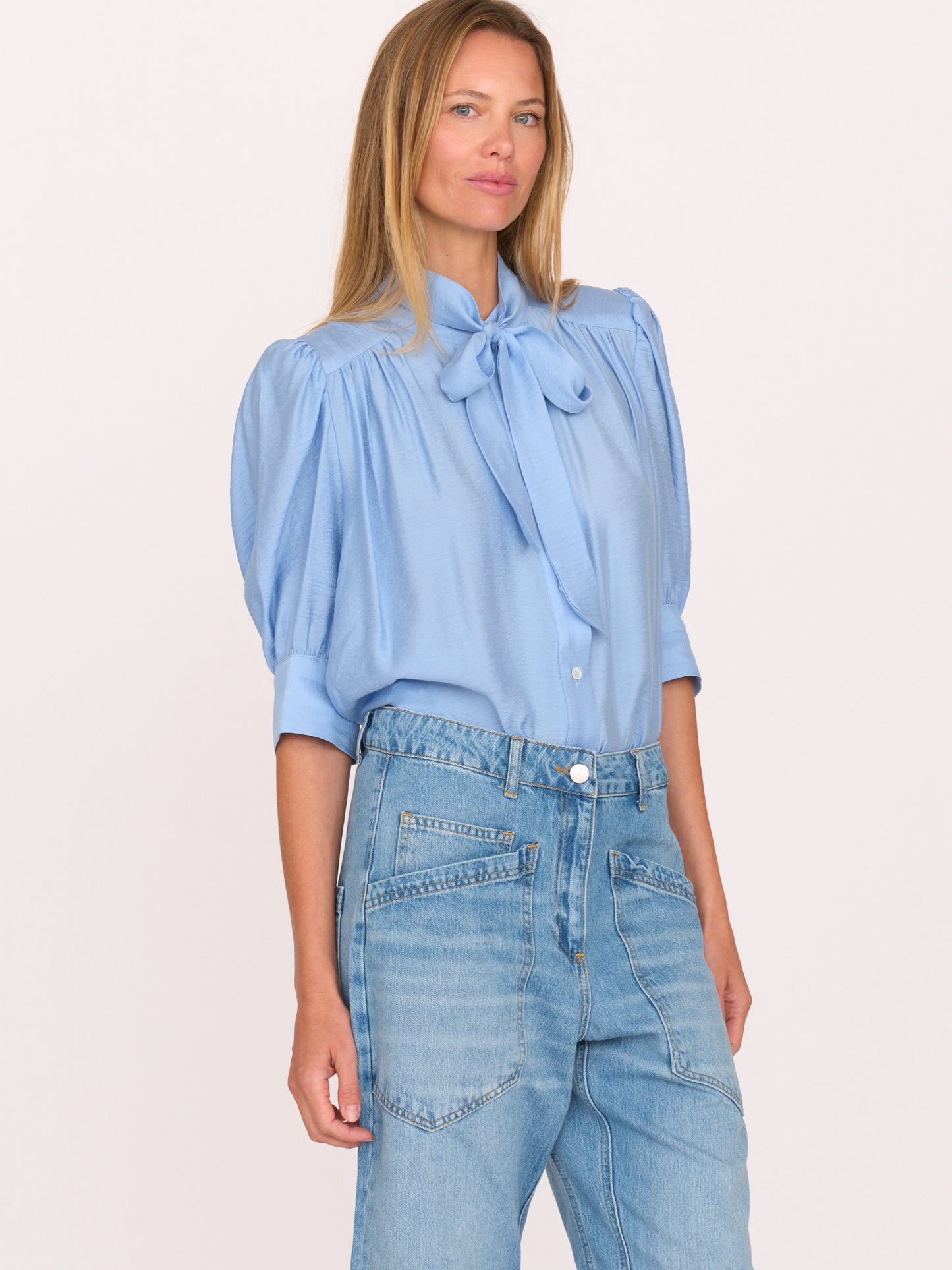 Dixie Shirt - Blue Japanese Tercel