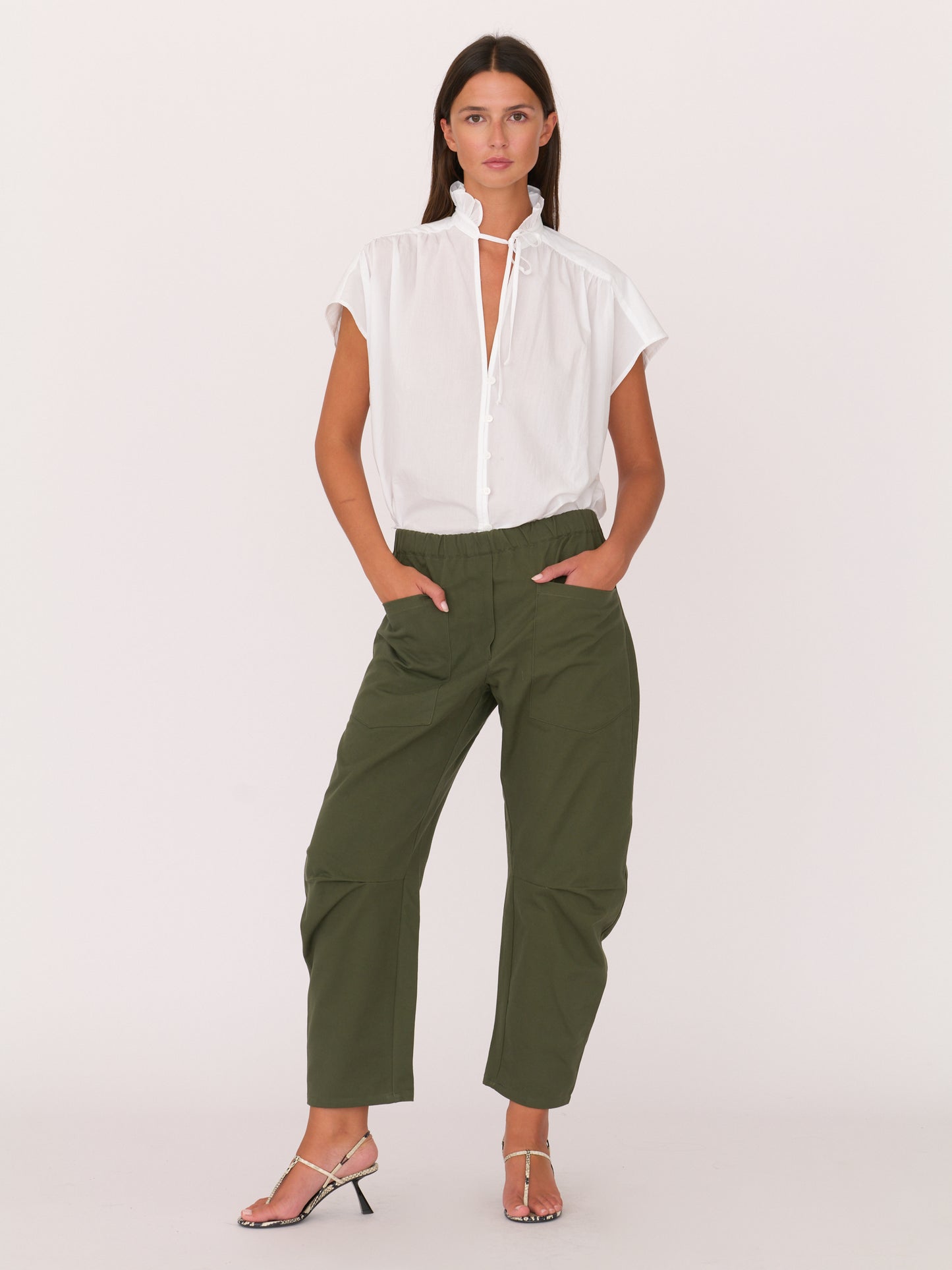 Travis Pant — Olive Twill