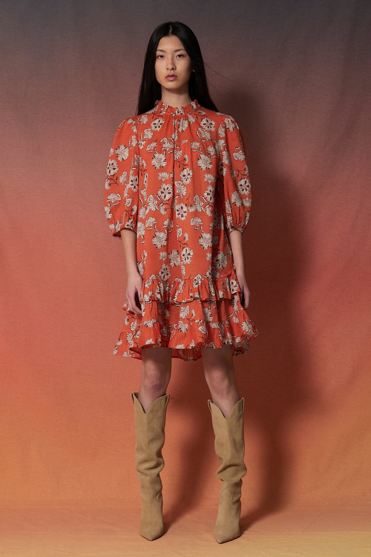 Kacey Dress - Jasmine Print