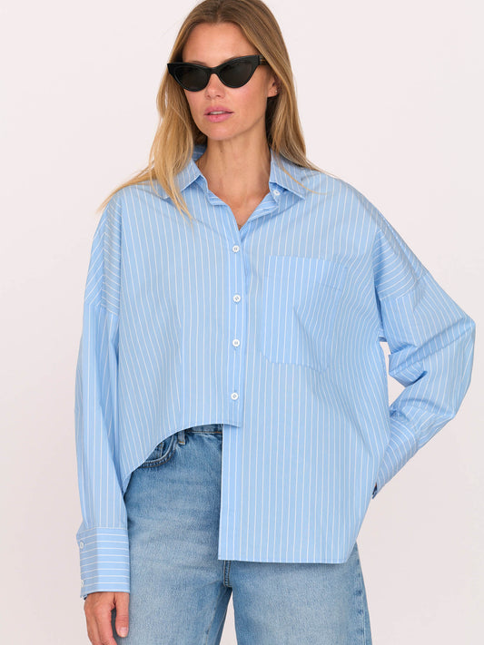 Carter Shirt - Blue Stripe