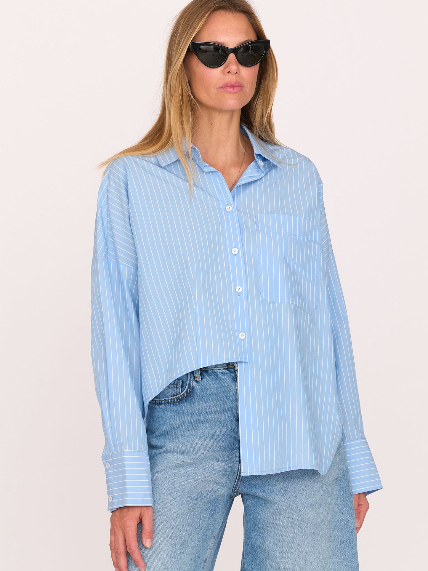 Carter Shirt - Blue Stripe