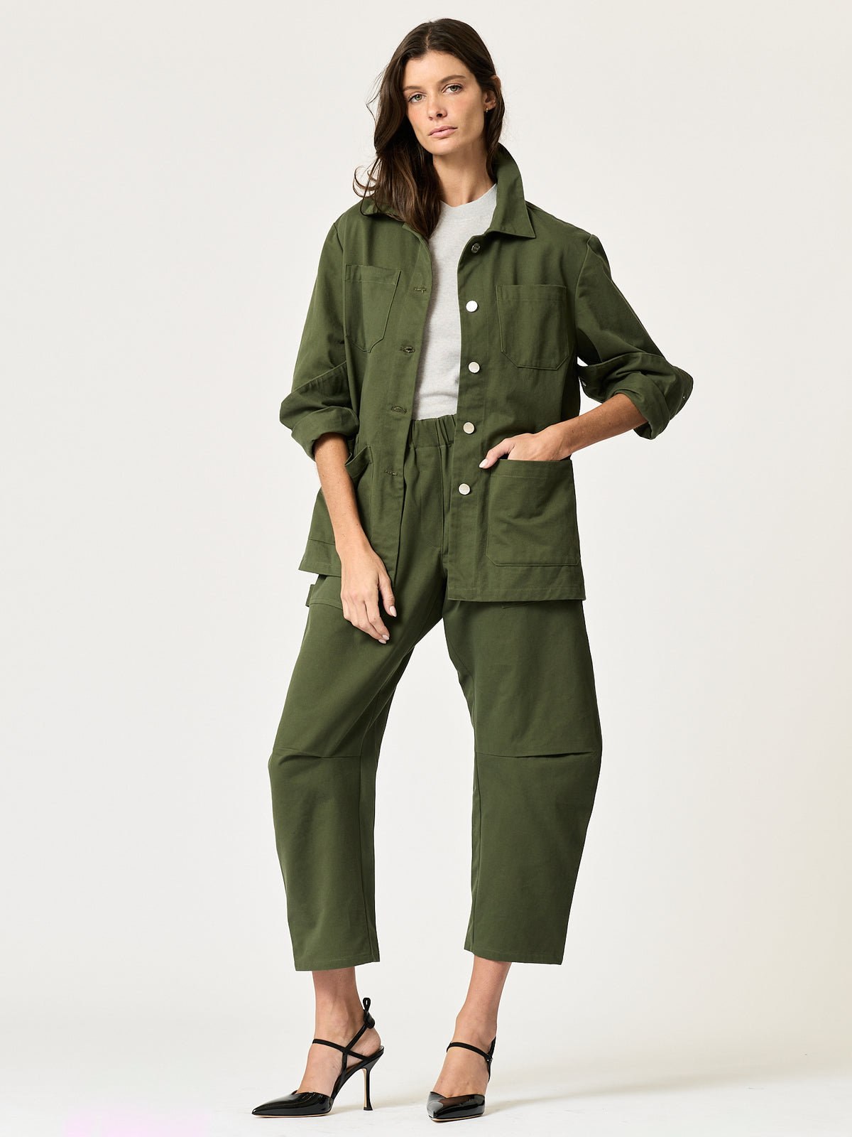 Brea Jacket— Olive