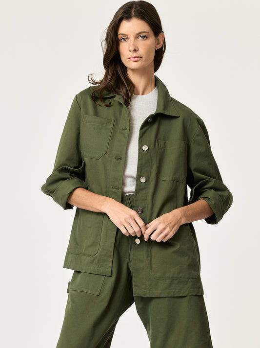 Brea Jacket— Olive