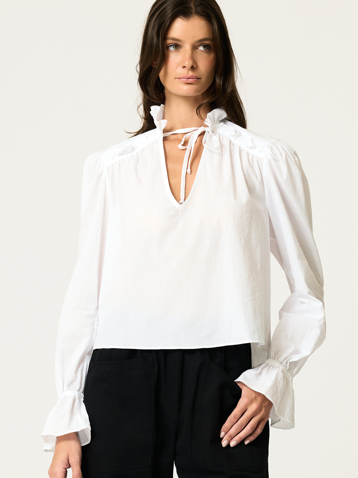 Fiona Shirt — White