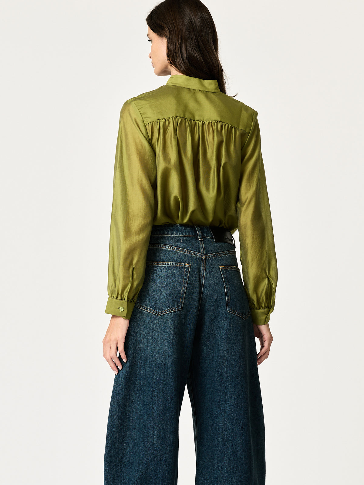 Sutton Shirt — Chartreuse