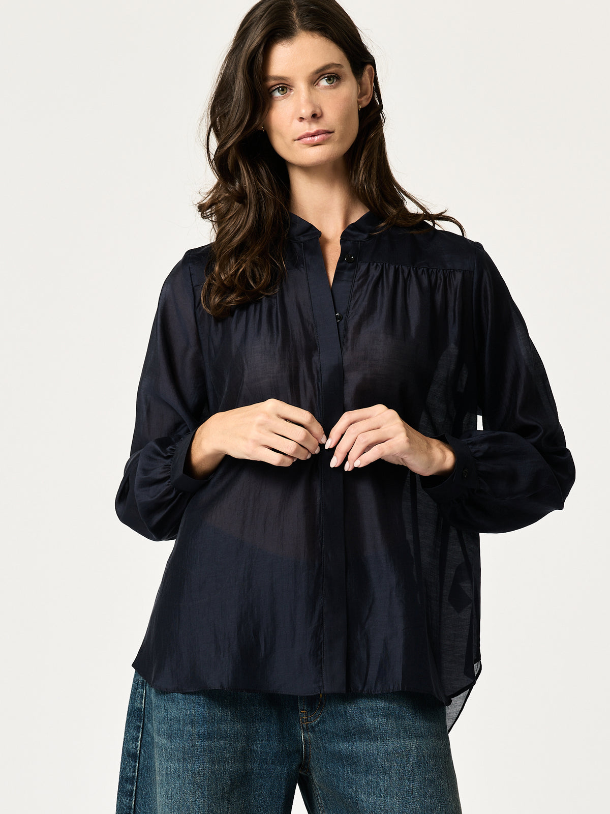 Sutton Shirt —Navy