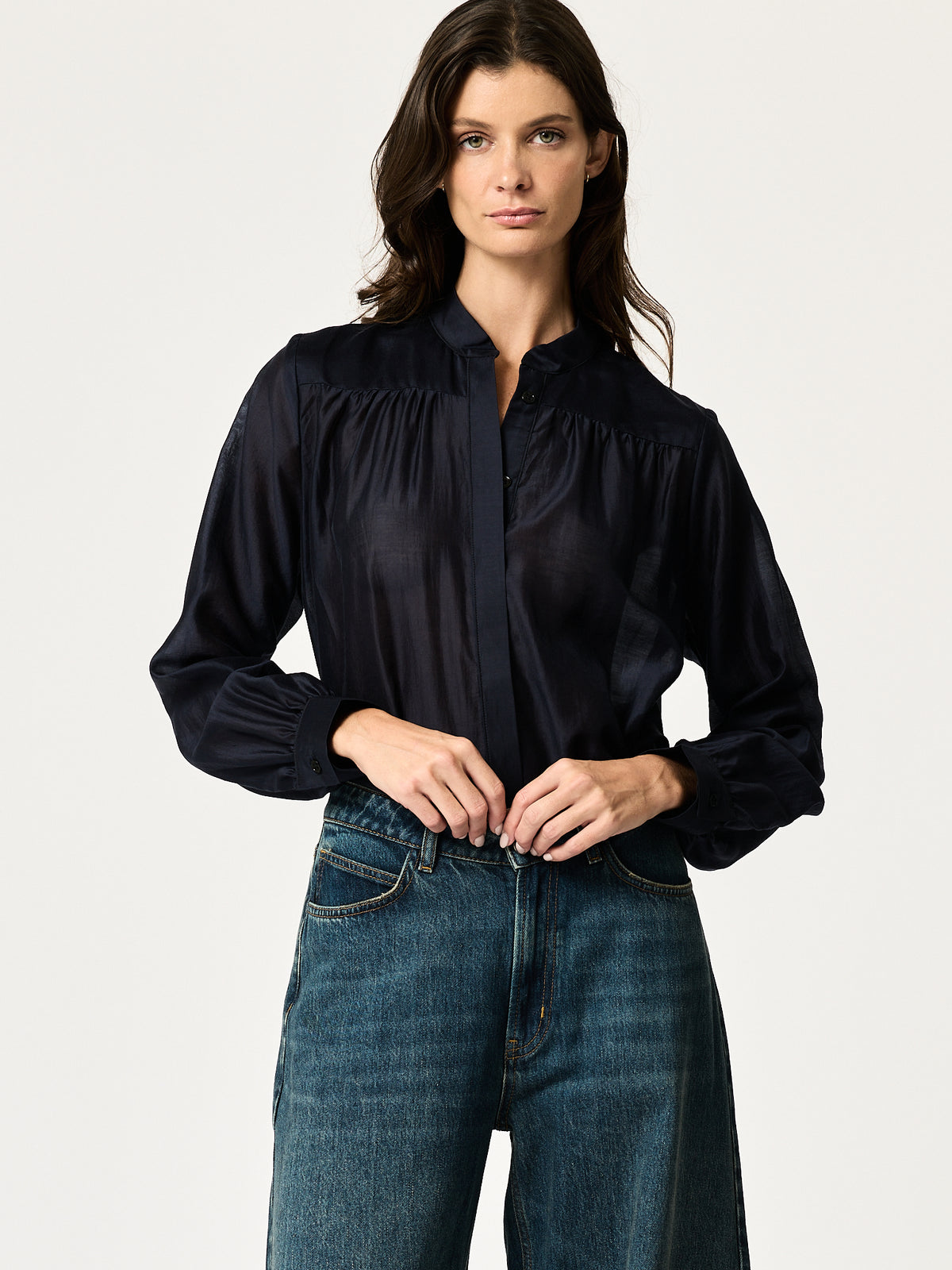 Sutton Shirt —Navy