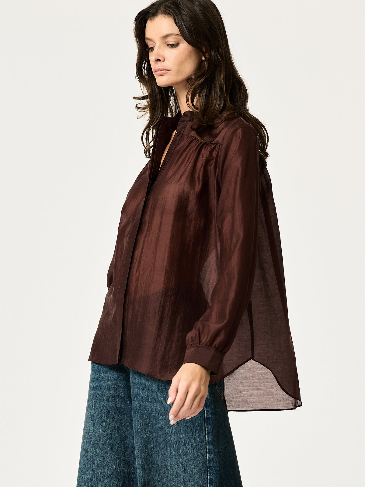 Sutton Shirt — Chocolate