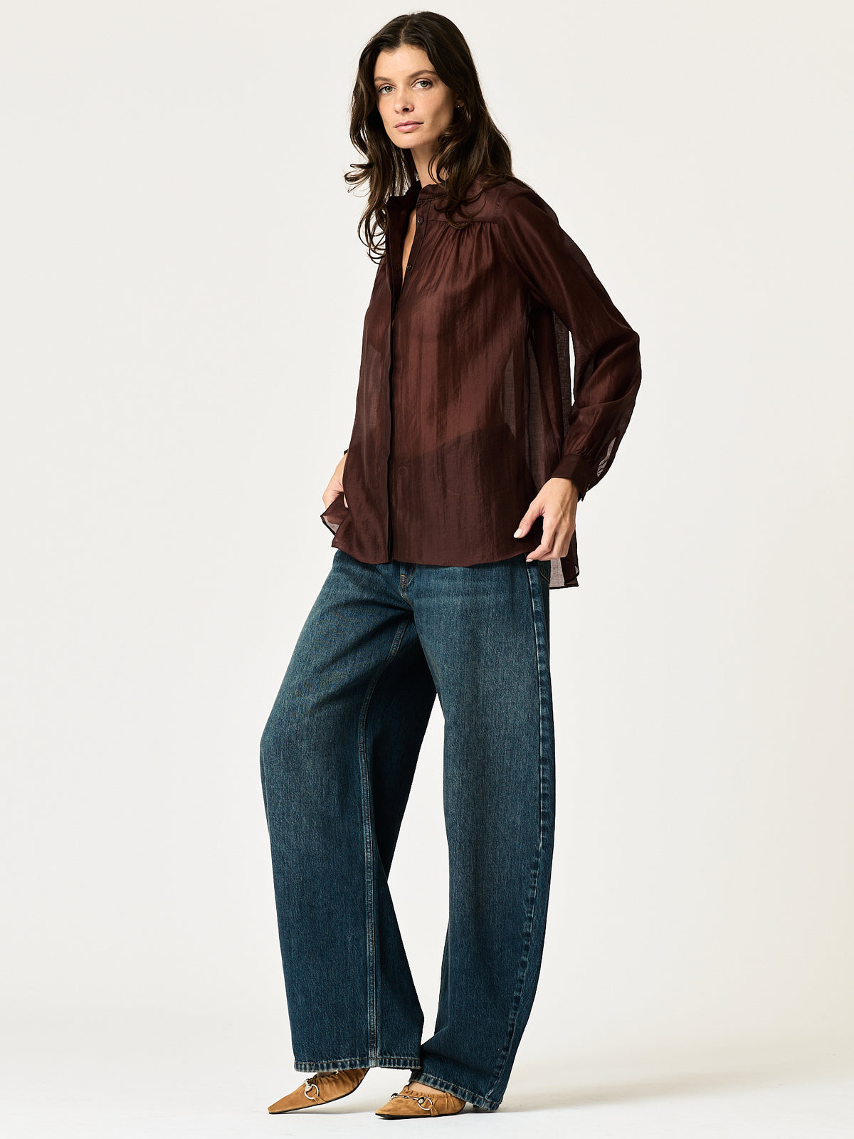 Sutton Shirt — Chocolate