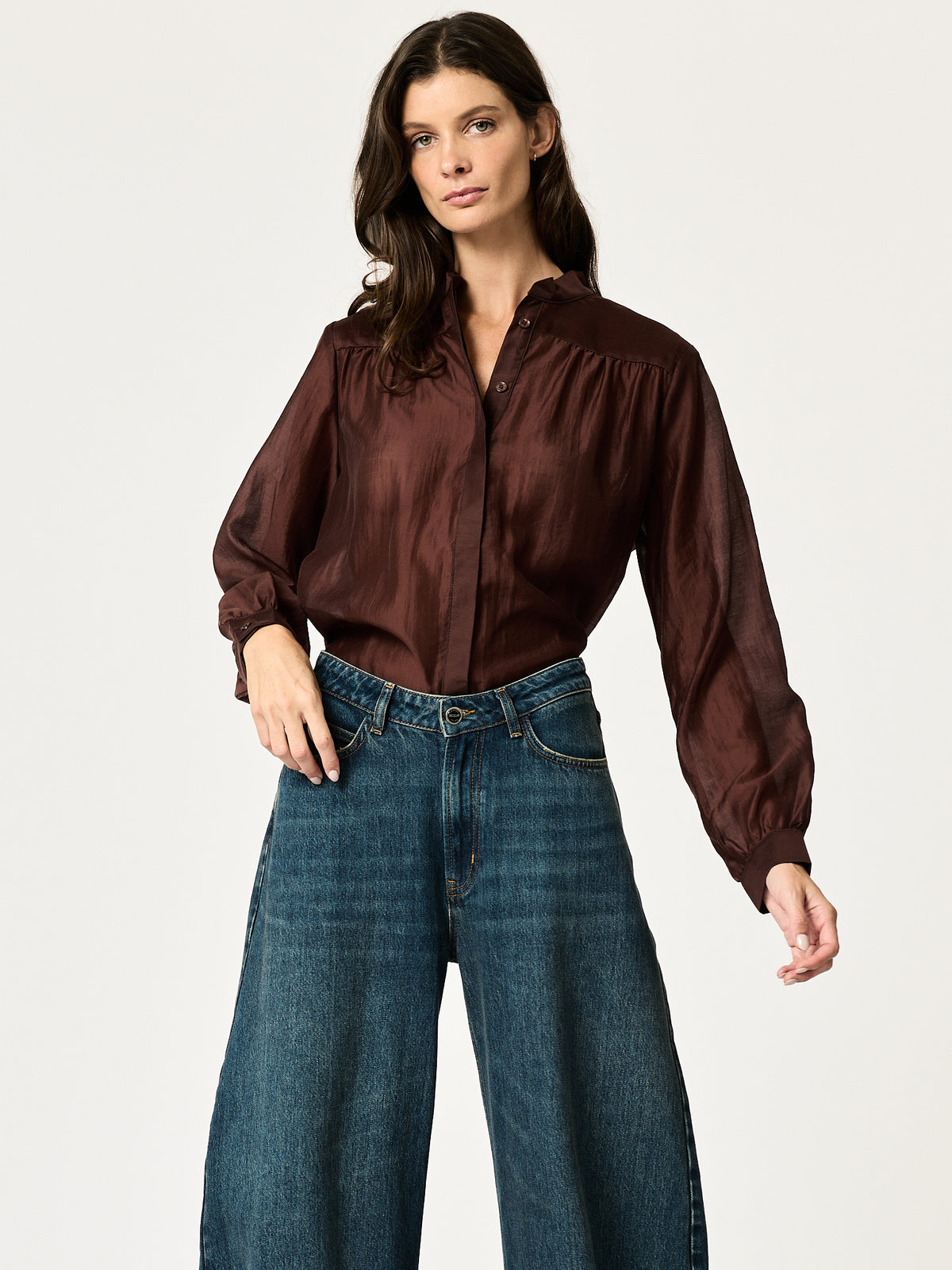 Sutton Shirt — Chocolate