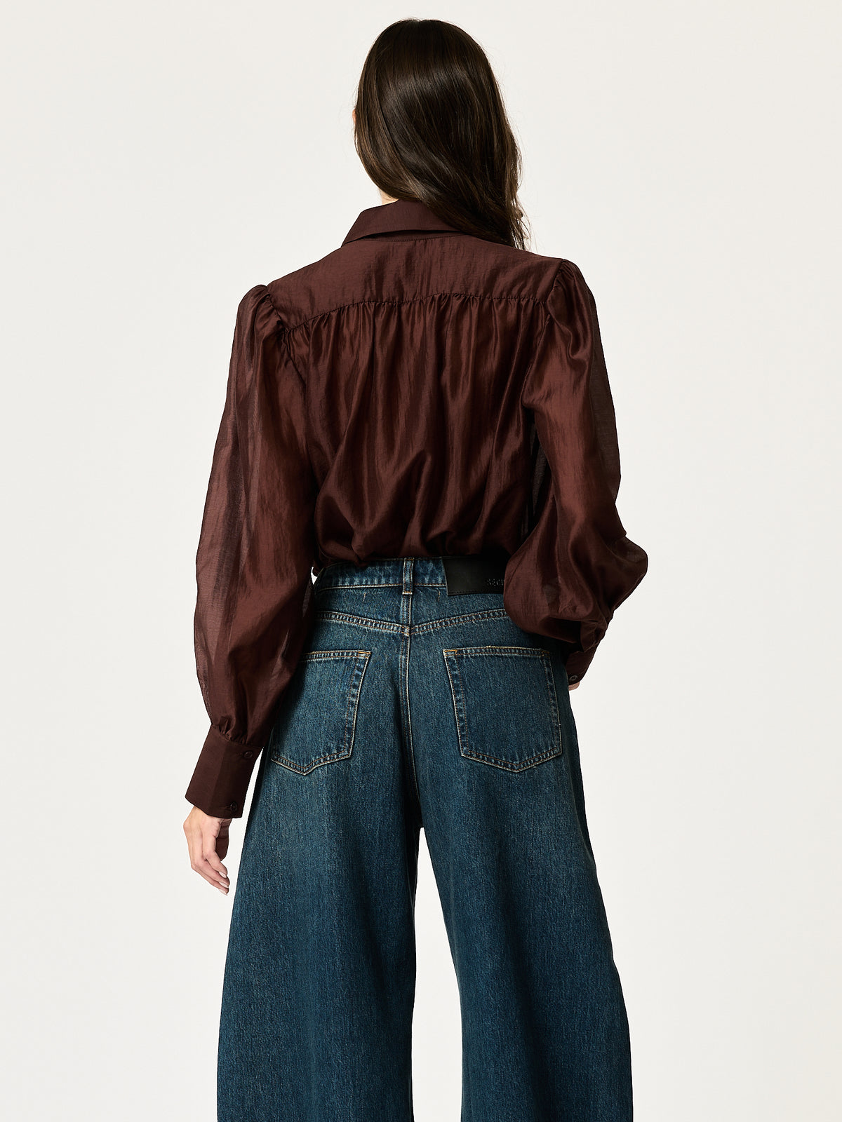 Florence Shirt — Chocolate