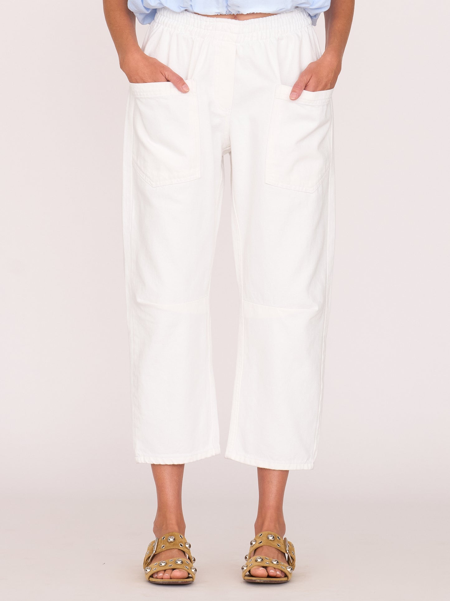 Travis Pant — White