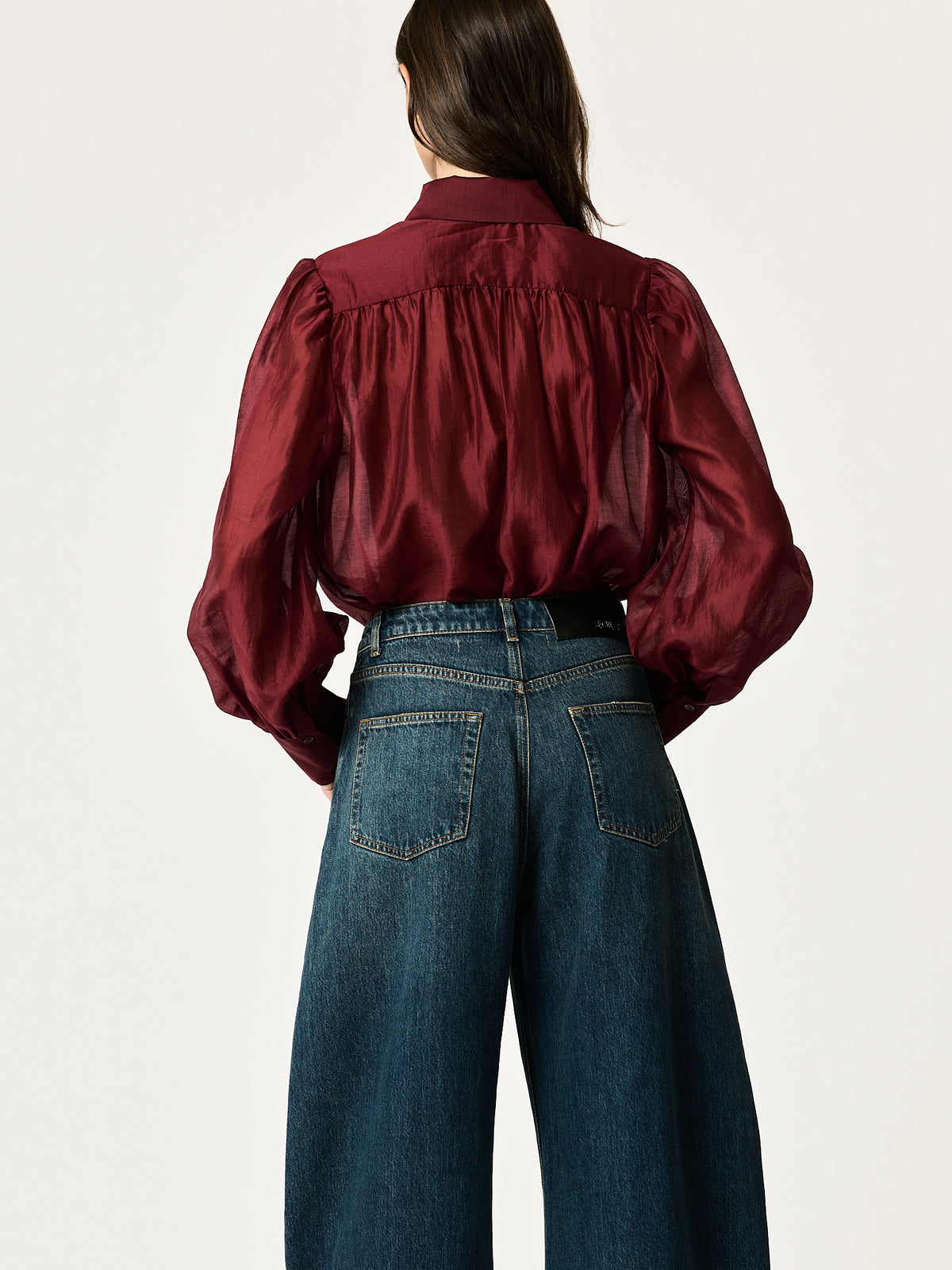Florence Shirt — Wine