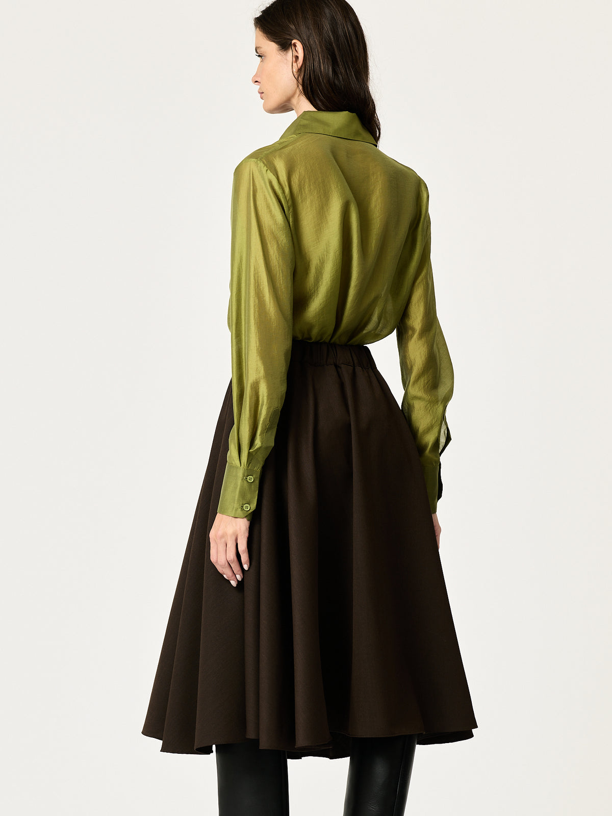 Blake Shirt — Chartreuse