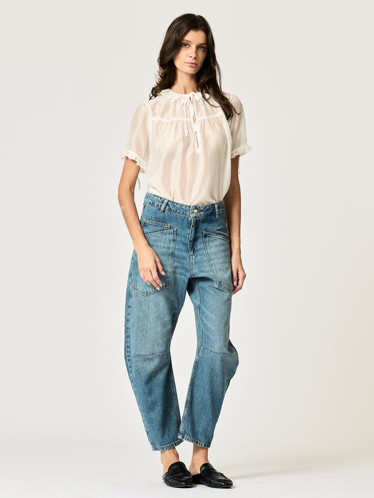 Monroe Shirt — White