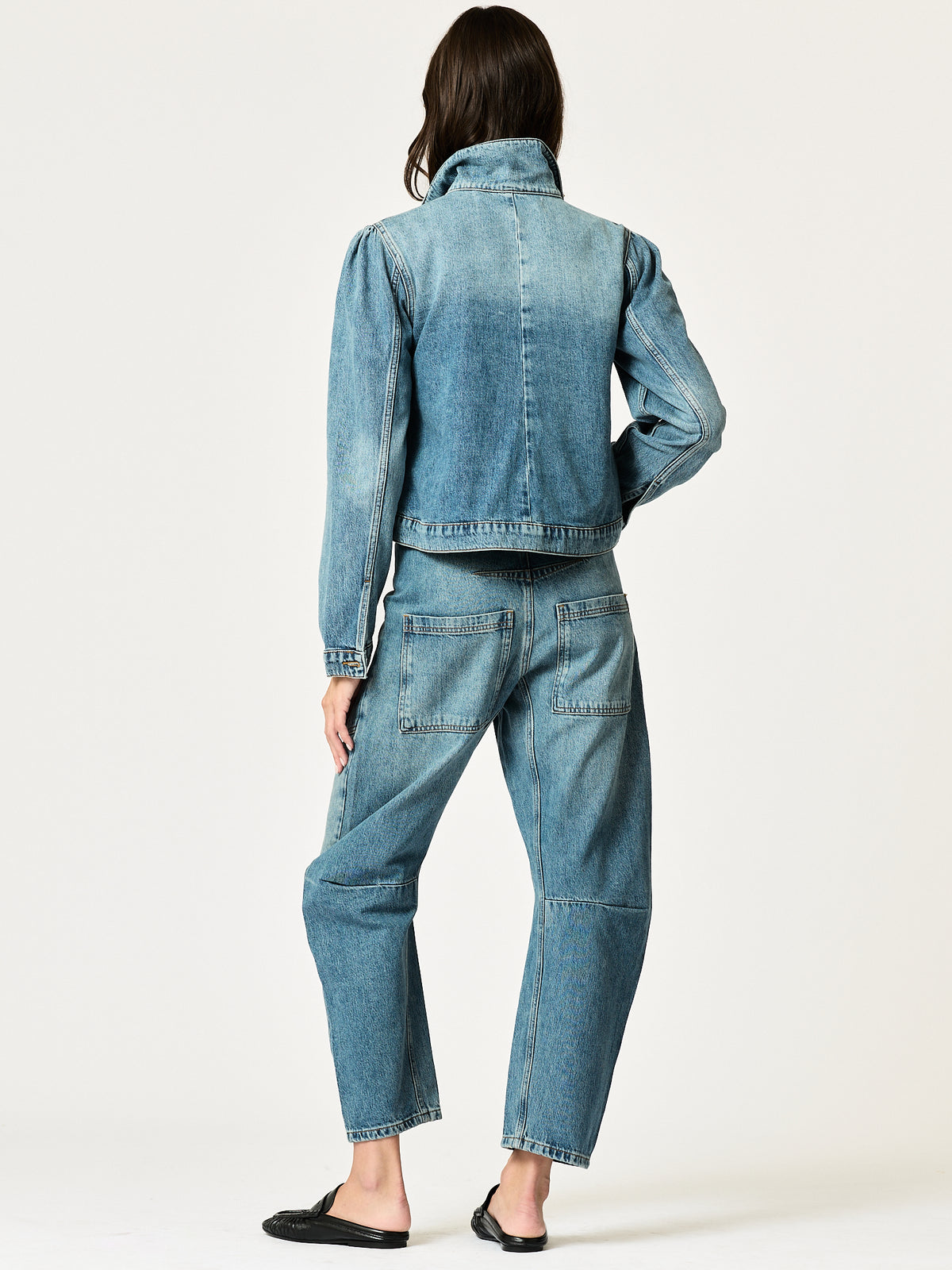 Oaklynn Denim Jacket — Antique Vintage Wash