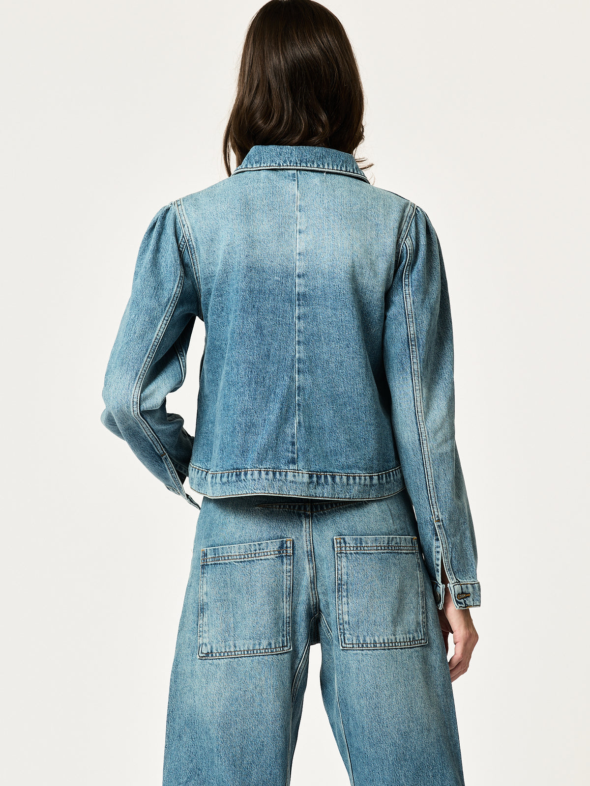 Oaklynn Denim Jacket — Antique Vintage Wash