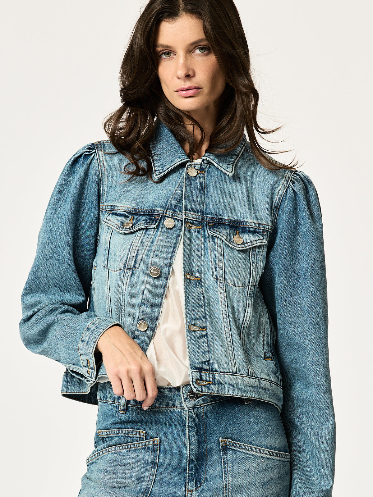 Oaklynn Denim Jacket — Antique Vintage Wash