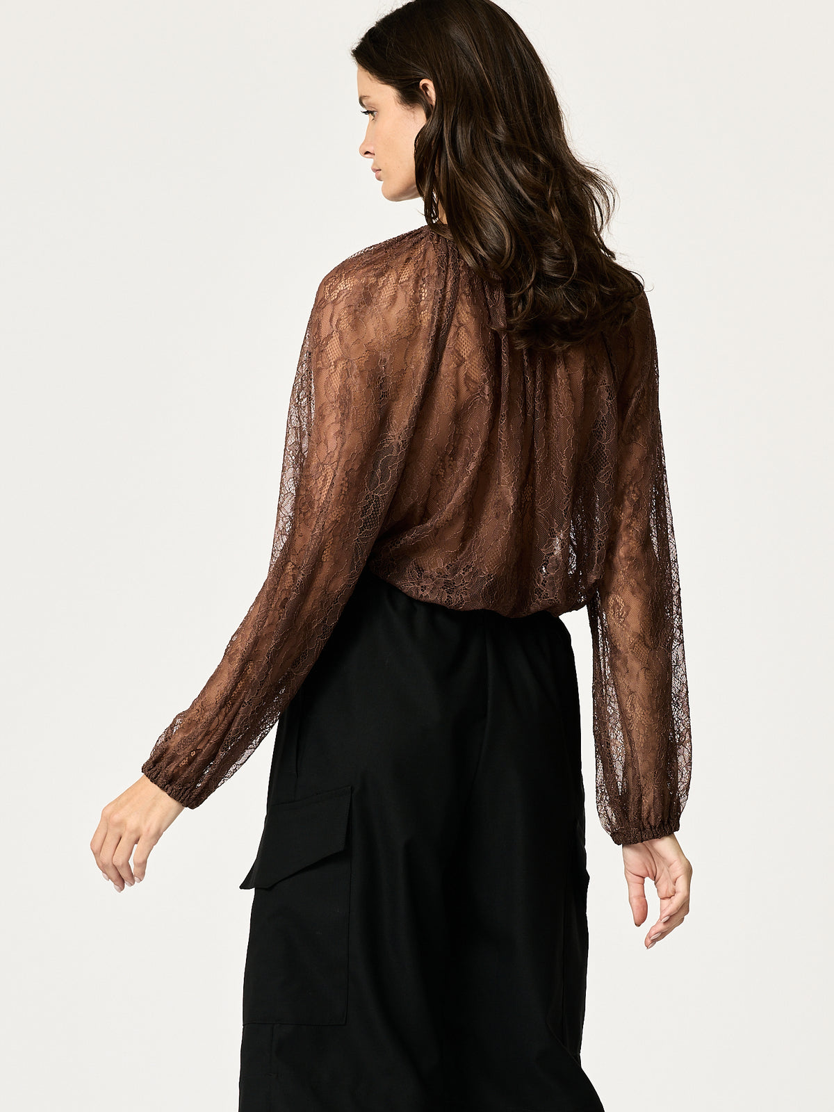 Cheyanne Shirt — Chocolate