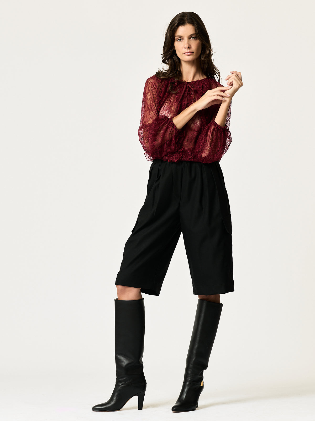 Cheyanne Shirt — Wine