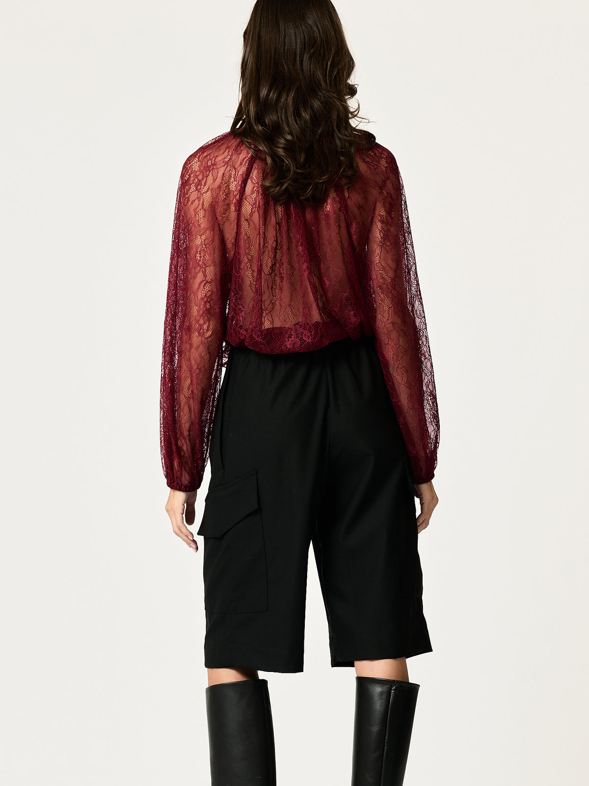 Cheyanne Shirt — Wine
