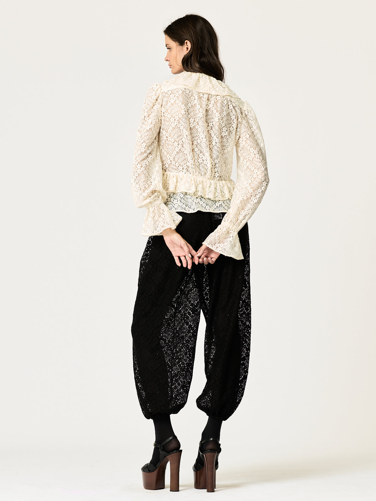 Virginia Top — Ivory Lace
