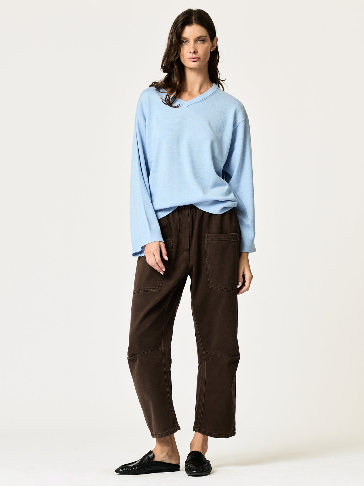 Travis Pant — Chocolate Denim