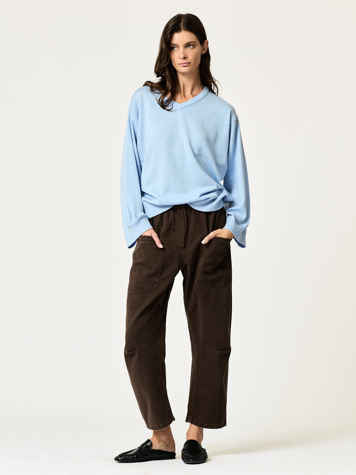 Travis Pant — Chocolate Denim