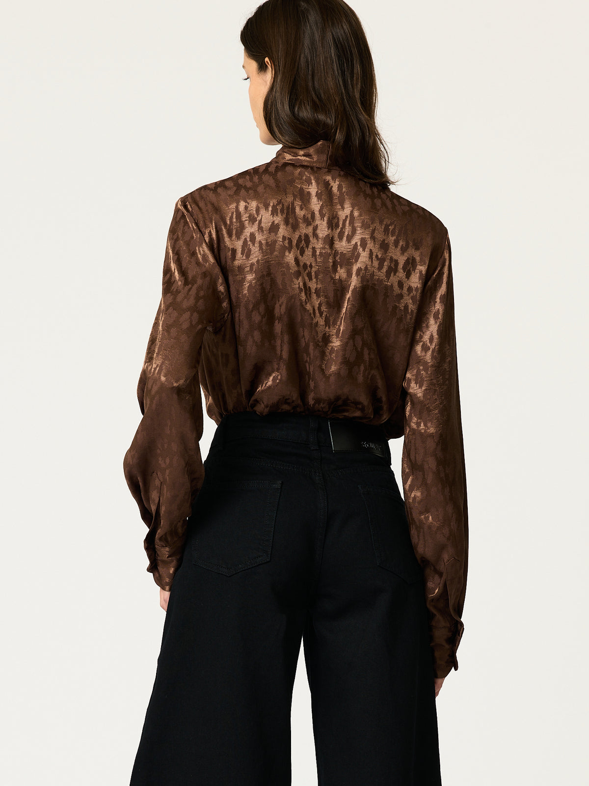 Bristol Shirt - Chocolate Leopard