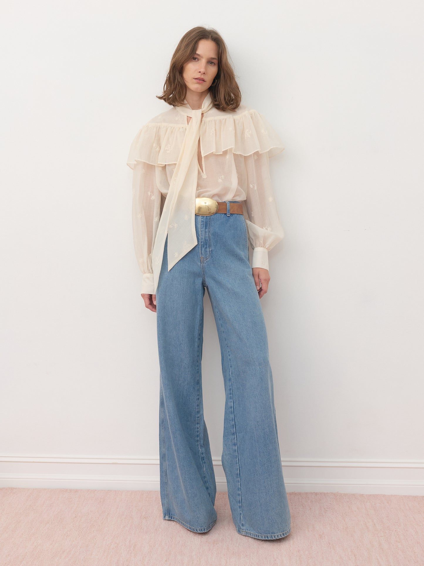Marilou Shirt - Butter Embroidered Cotton
