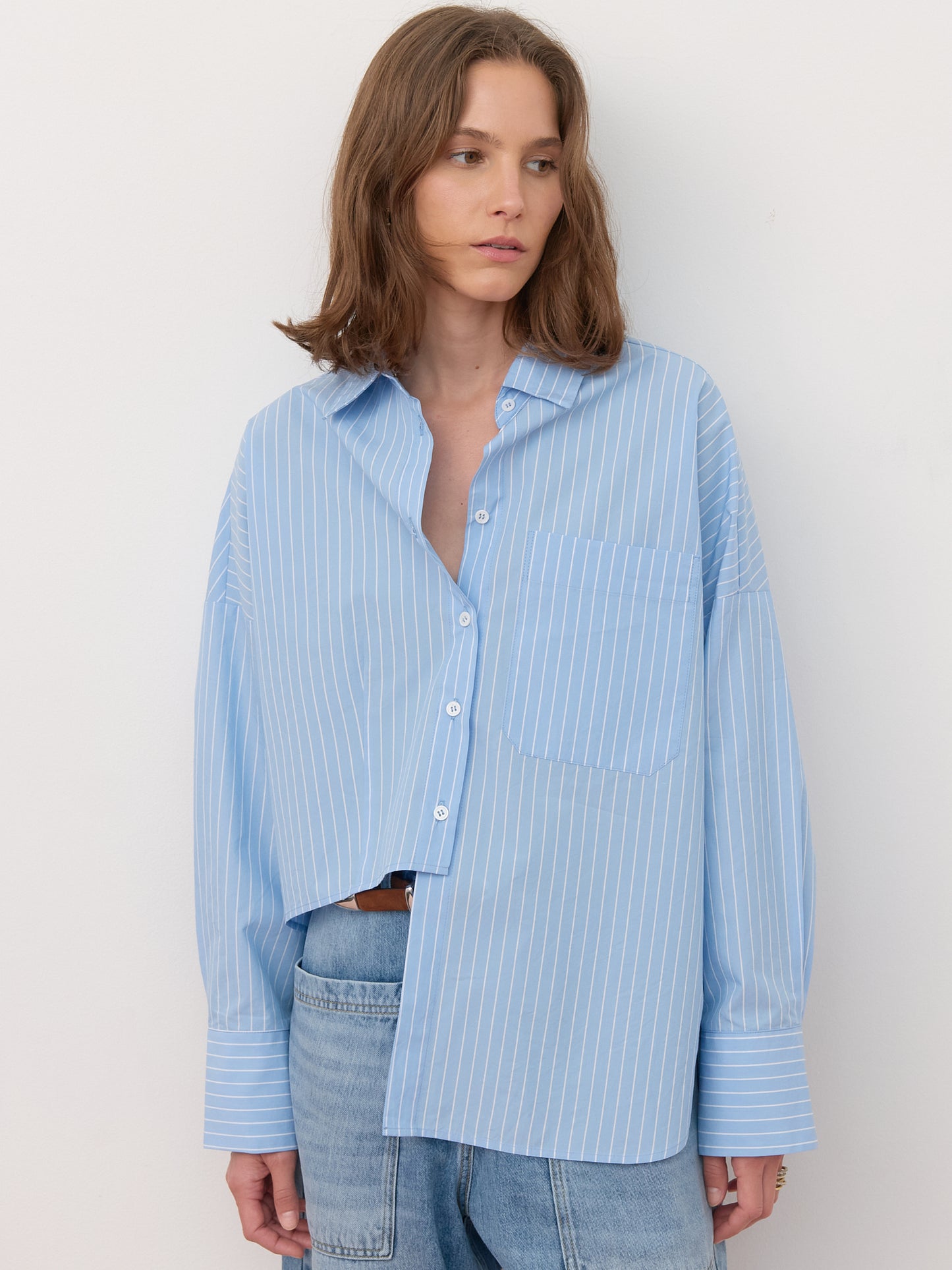 Carter Shirt - Blue Stripe
