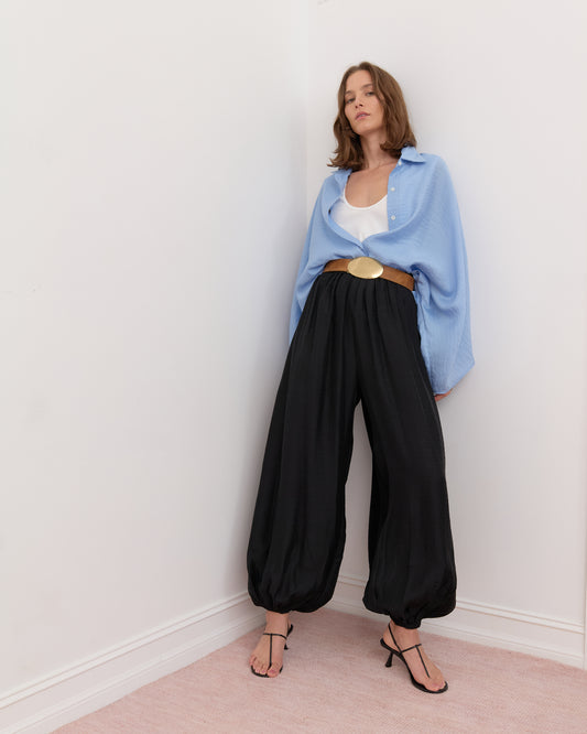 Lois Shirt - Blue Tencel