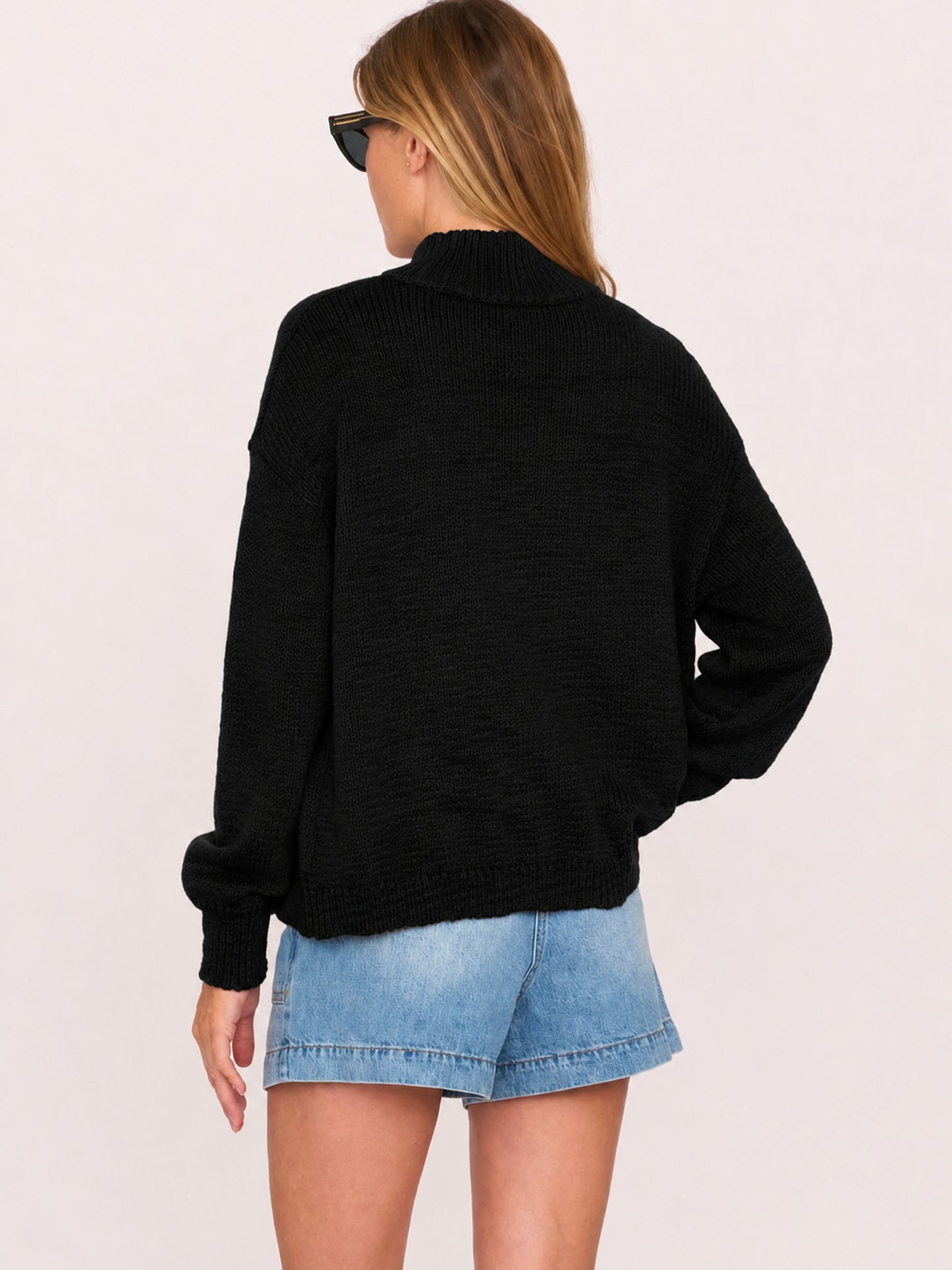 The Cardigan Sweater - Black