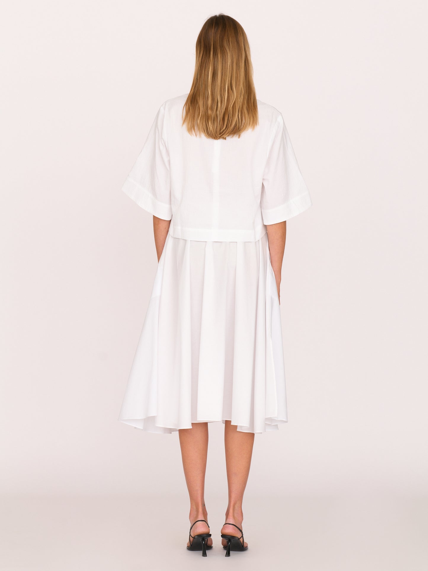 The Violet Top - White