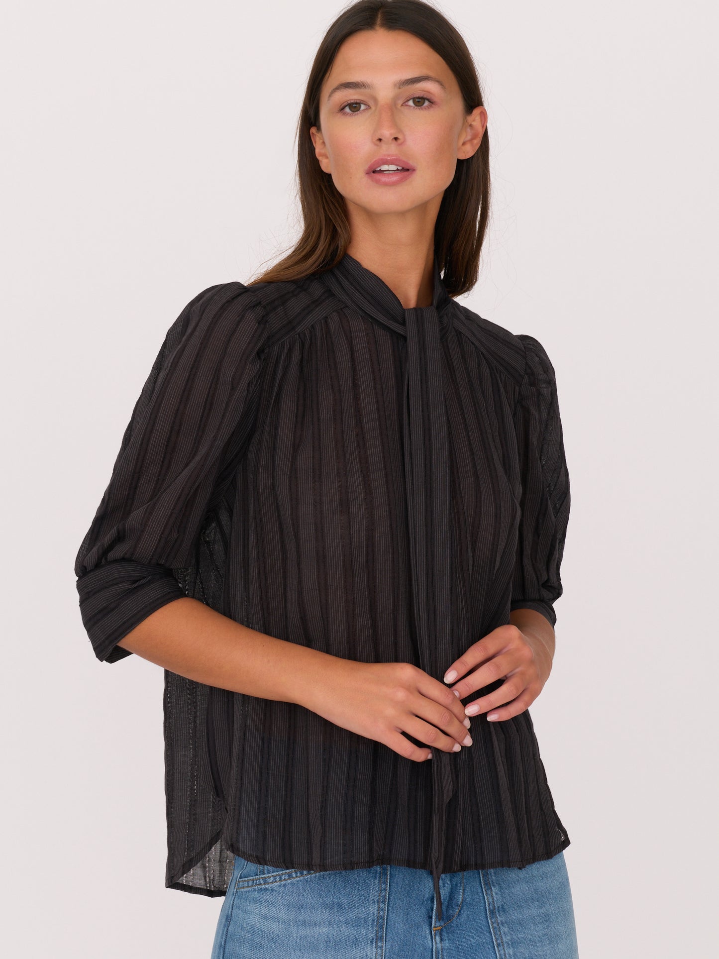 Dixie Shirt  - Black stripe