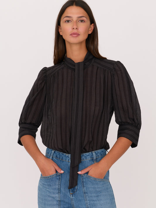 Dixie Shirt  - Black stripe