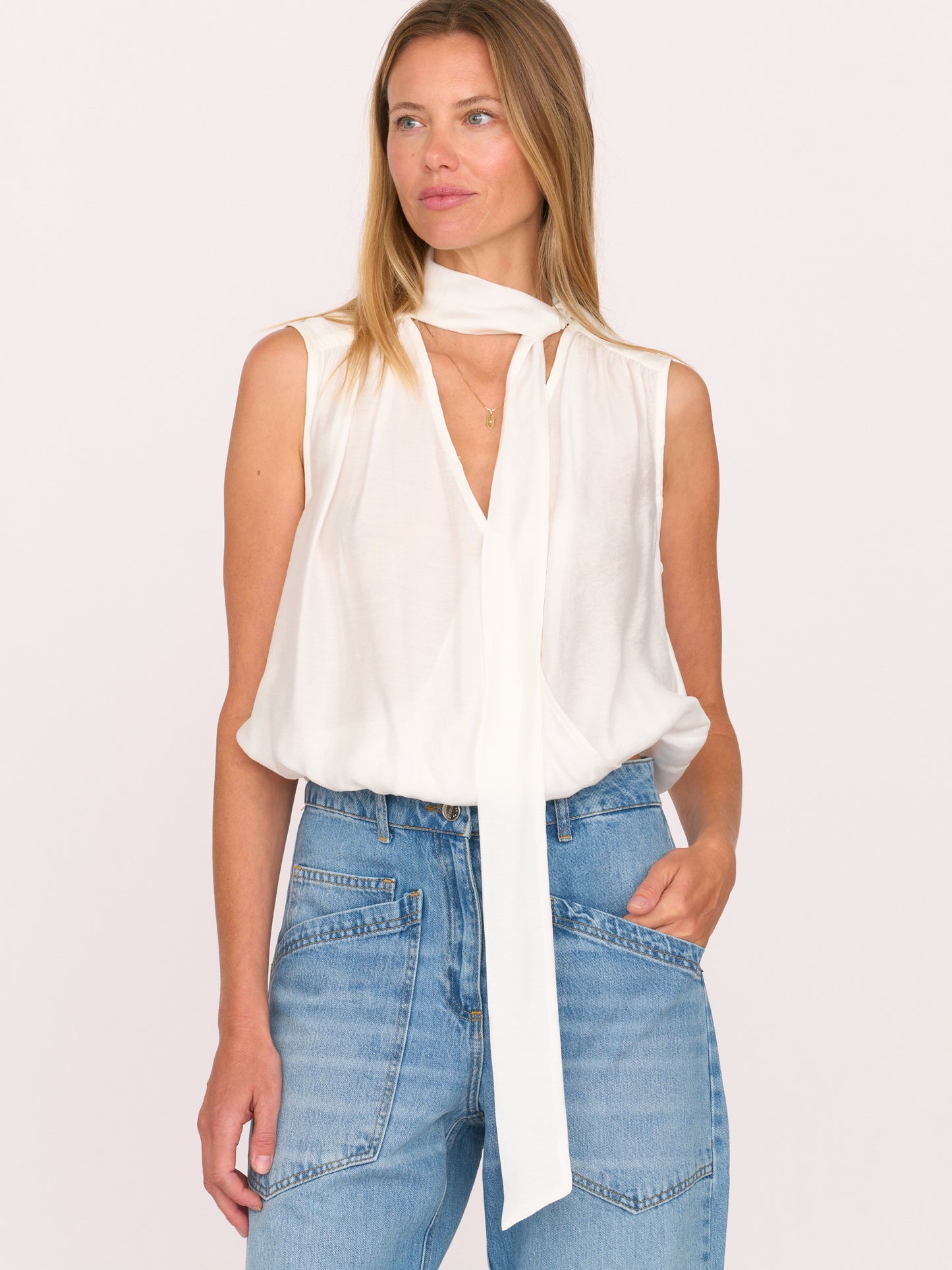 Amara Top - White