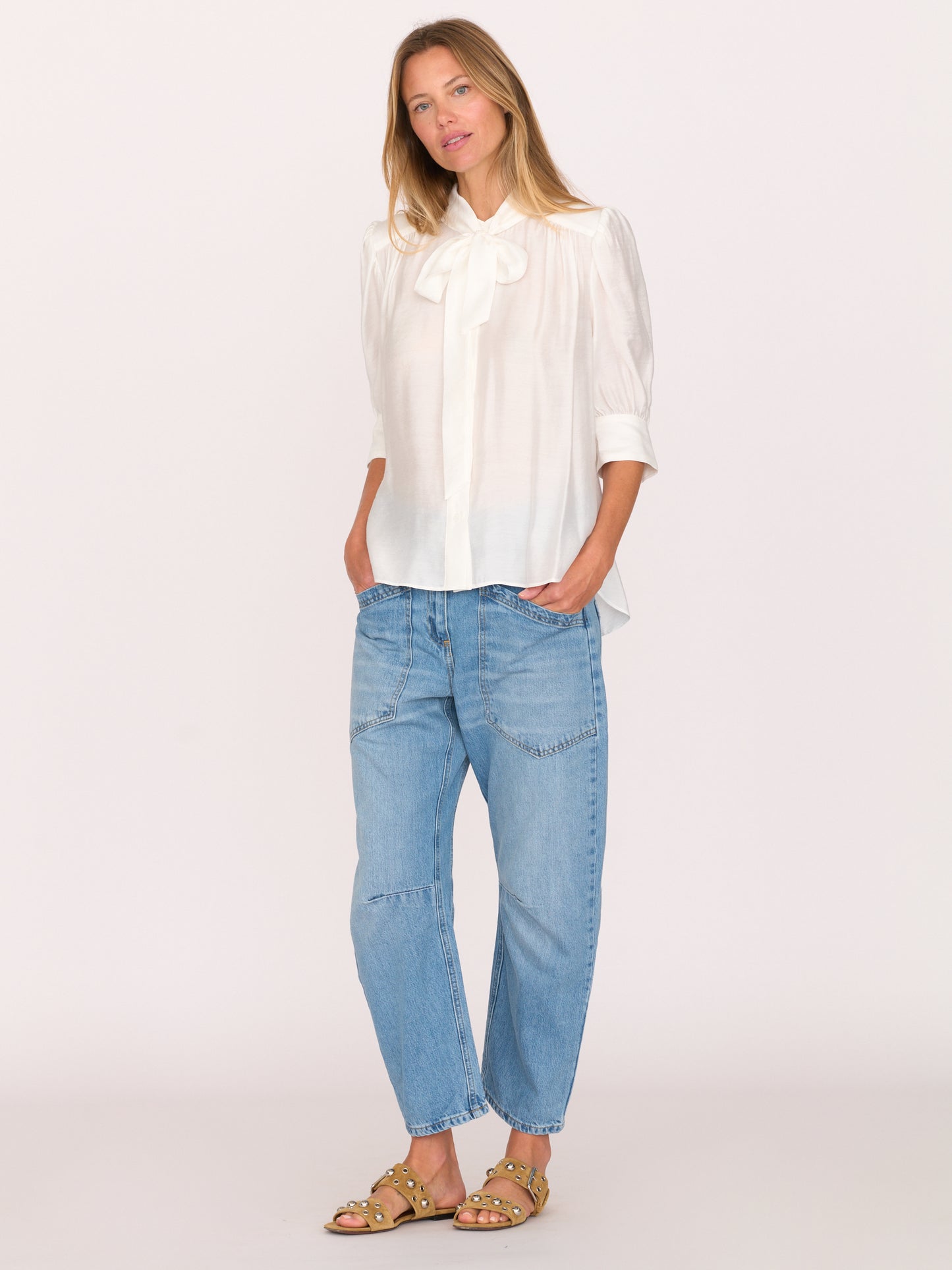 Dixie Shirt  - White Japanese Tercel