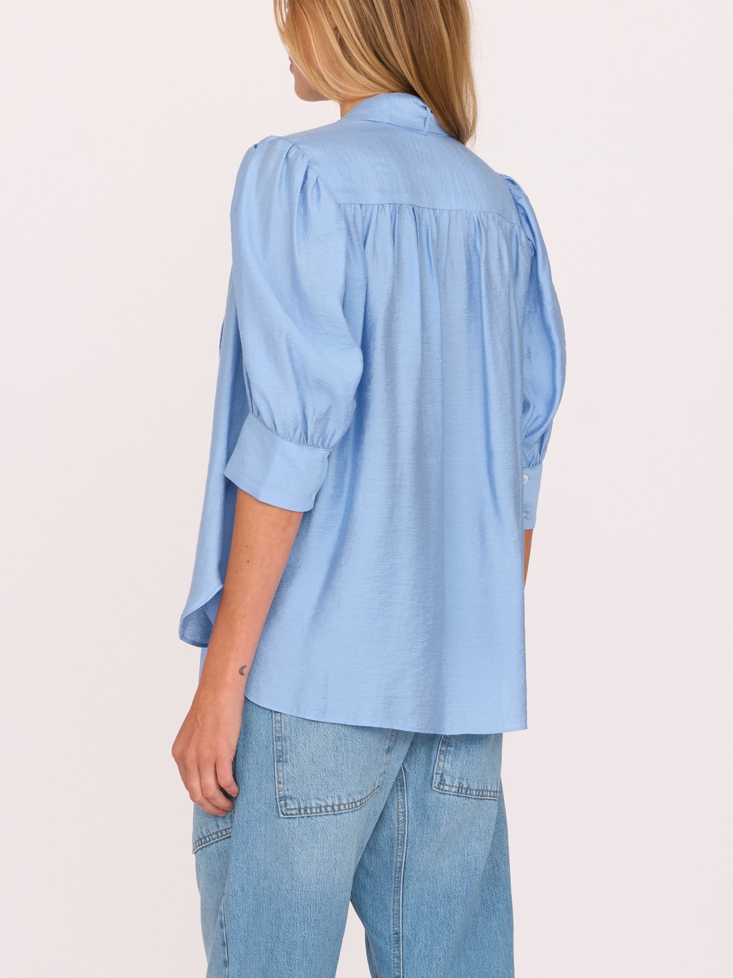 Dixie Shirt  - Blue Japanese Tercel