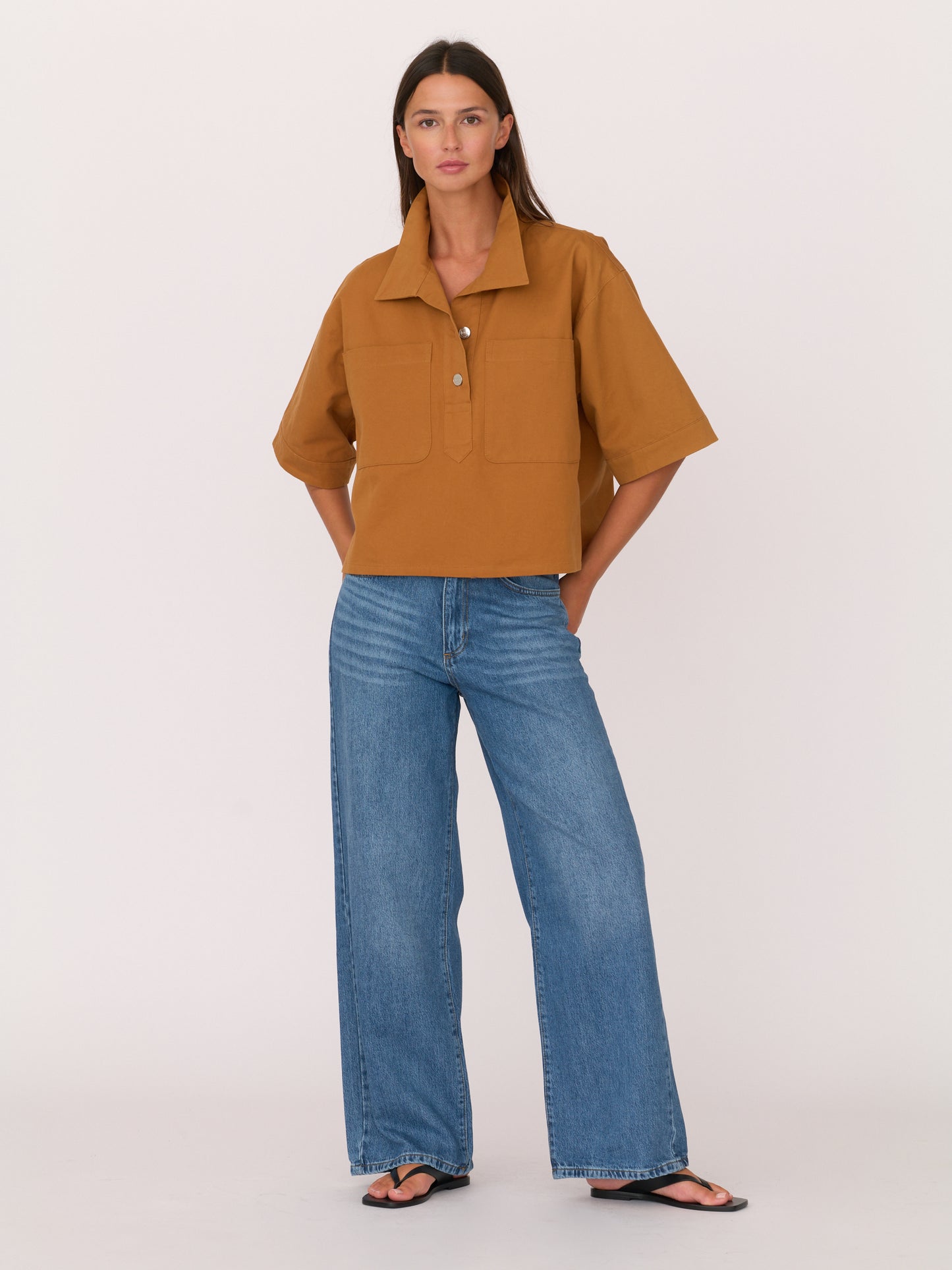 Jane Shirt - Caramel