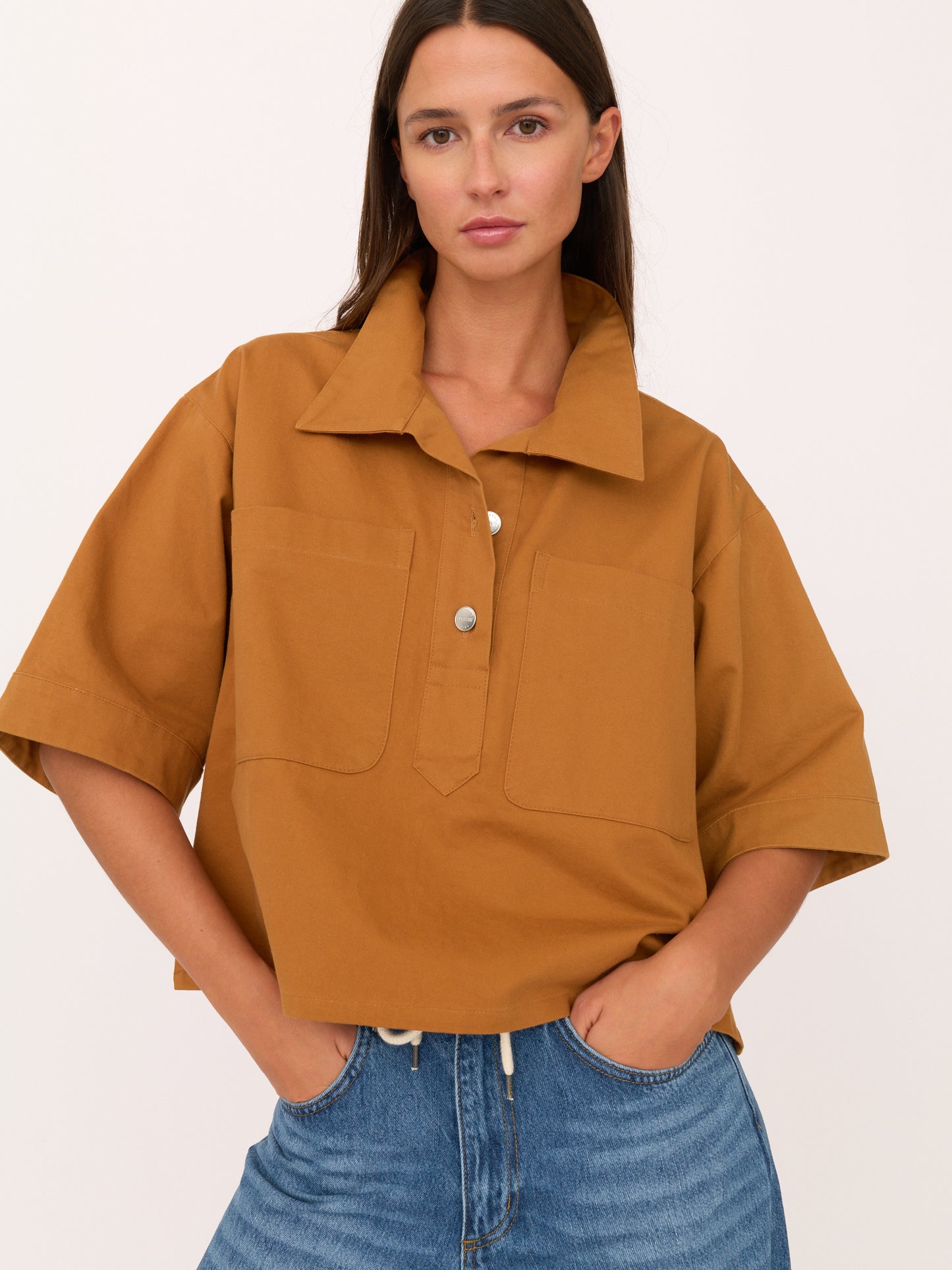 Jane Shirt - Caramel